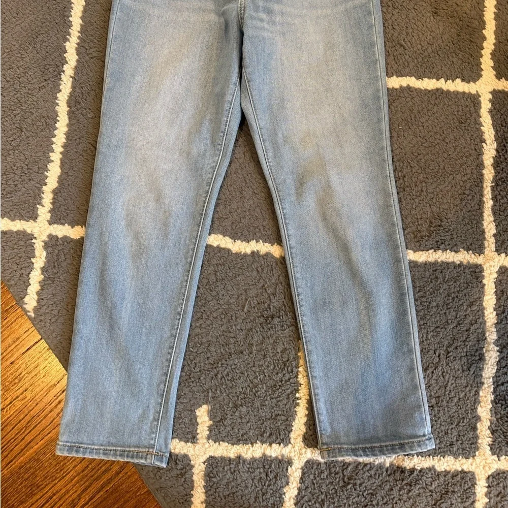 Old Navy High Rise Straight Built In Warm Jeans